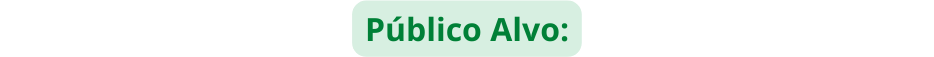 Público Alvo